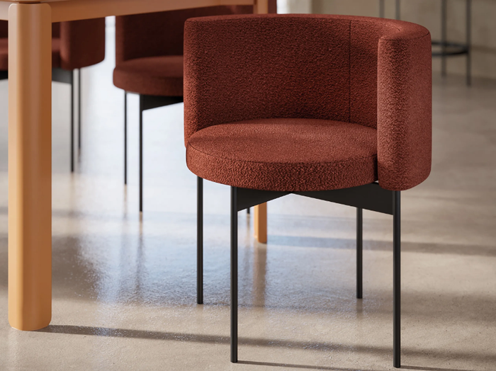 GHANTA - Upholstered chair with armrests _ Ronda Design